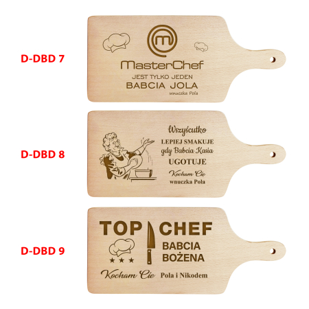 Prezent na Dzień Babci i Dziadka wyjątkowa personalizowana Deska do Krojenia